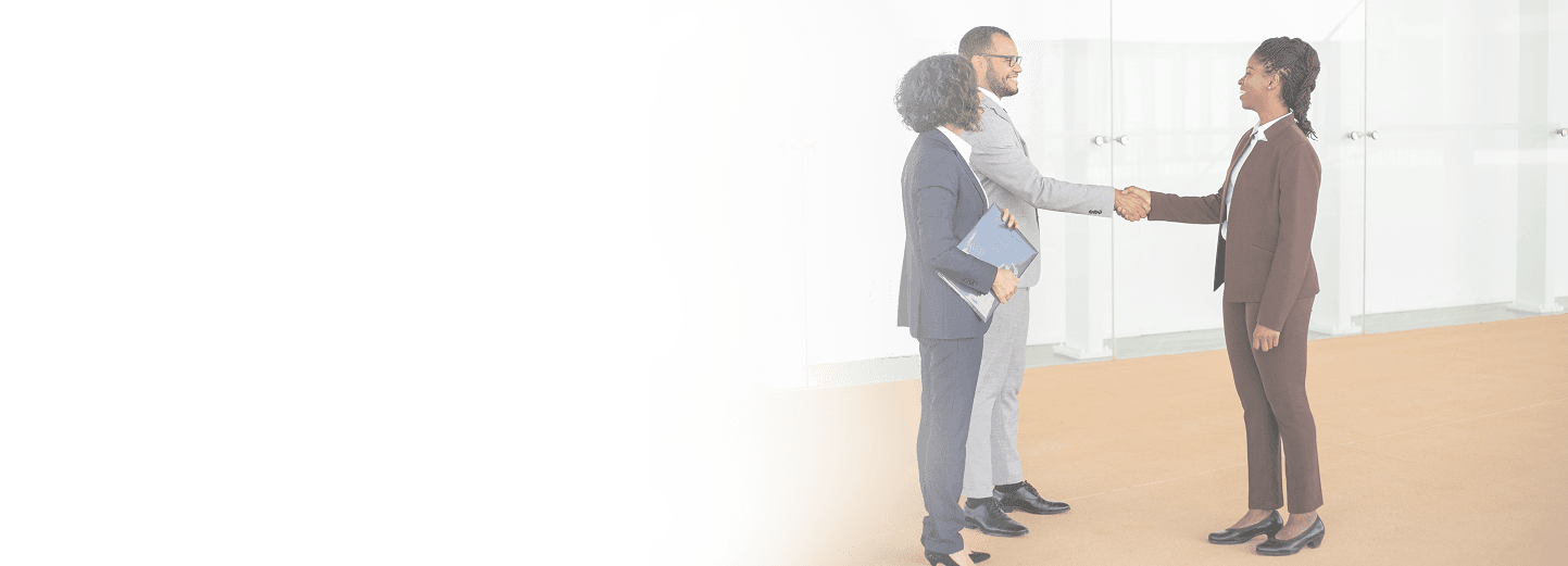 People shaking hands